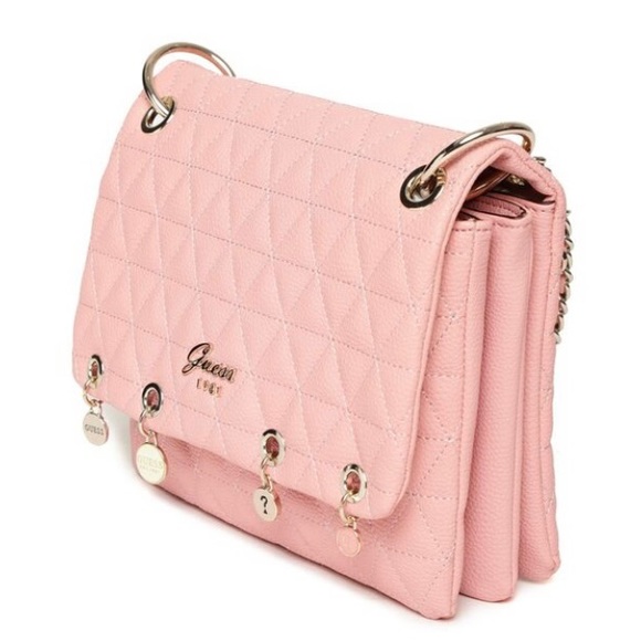 Guess Quilted Charm Crossbody purse - Picture 2 of 13